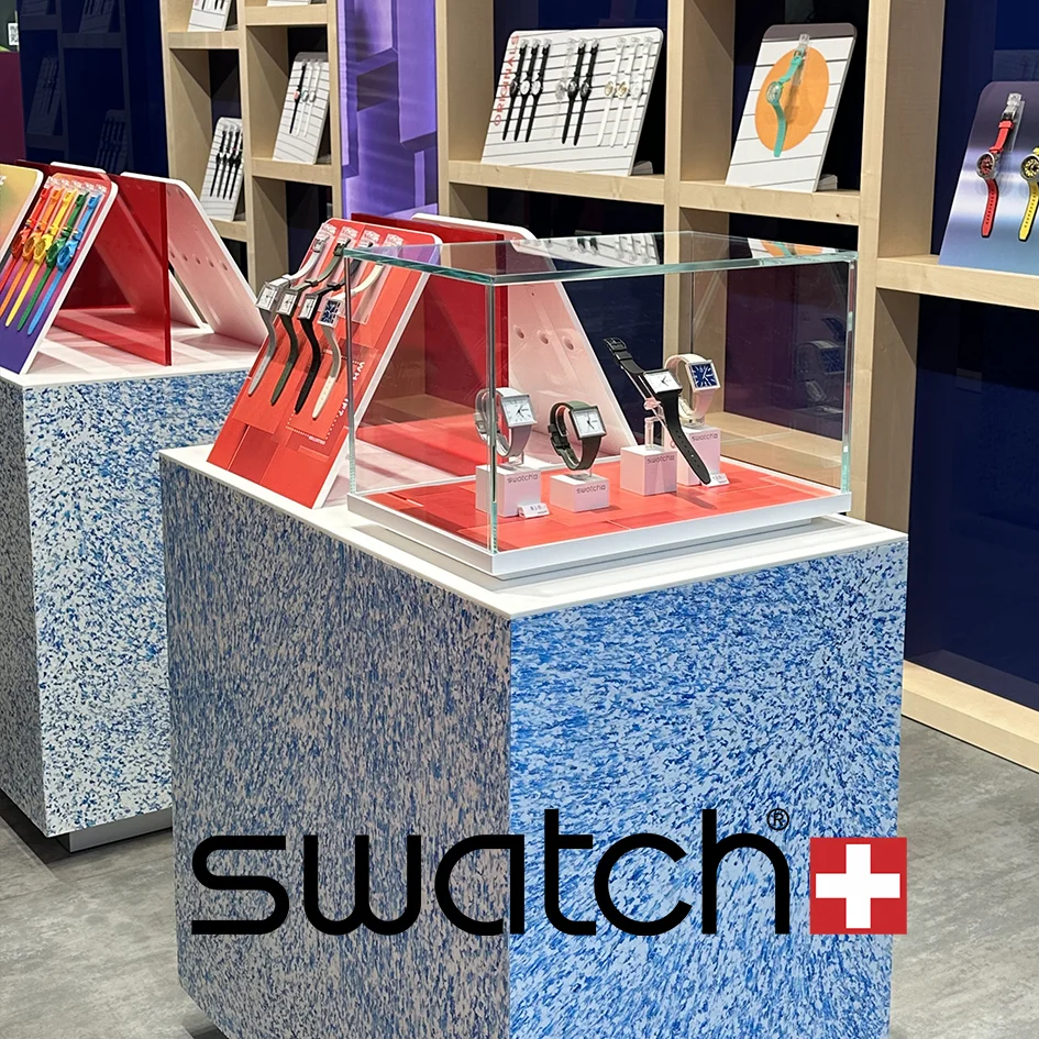 Swatch — Retail display